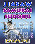 Jigsaw Samurai Sudoku book